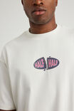 Half Half Heavyweight Box Fit Graphic Tshirt, HH CLOUD/CRACKED - alternate image 4