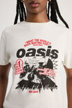 Music Merch Regular Tee, LCN OAS PUMICE/OASIS PROMO - alternate image 4