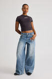 Mid Rise Baggy Jean, VENICE BLUE - alternate image 2