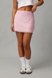Mesh Mini Skirt, PEACHY PINK - alternate image 2