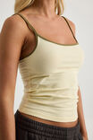 Jersey Cami, BUMBLE YELLOW/KHAKI - alternate image 4