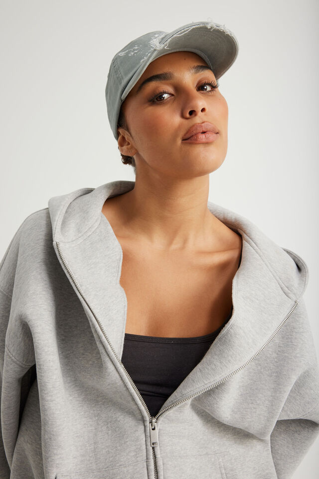Notion Da Distorted Wing Dad Cap, NOTION GREY BLUE