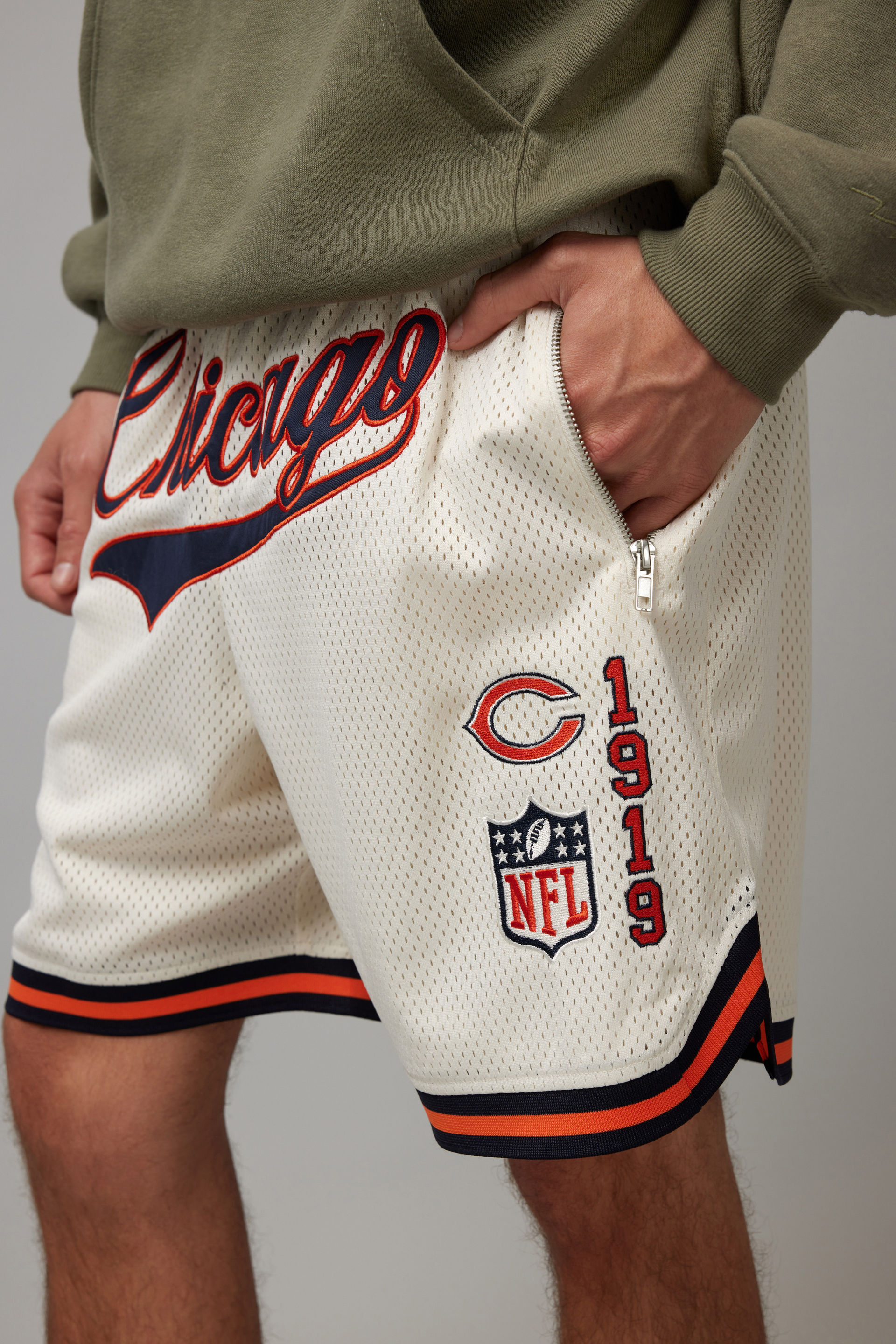 Chicago bears basketball shorts online