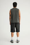 Notion Baggy Denim Short, DARK MATTER/GRAPHIC - example image 3