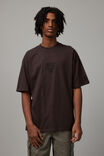 Essential Nba T Shirt, LCN NBA CHOC TORTE/BULLS NECK RIB - alternate image 1