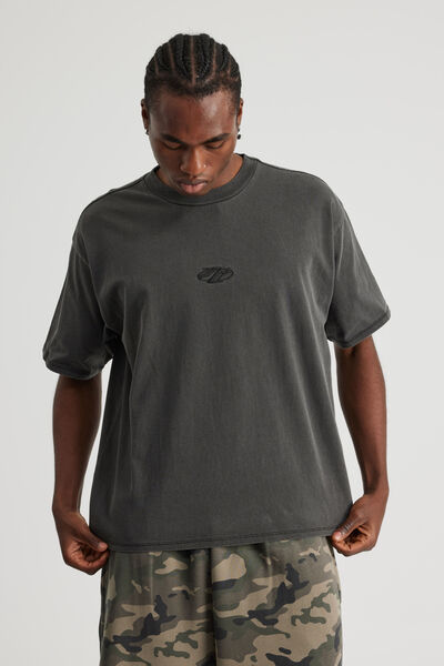 Notion Vintage Graphic Tshirt, NTN WASHED BLACK/NTN LOCKED