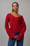 Charlie V Neck Knit Jumper, SCOOTER - alternate image 1