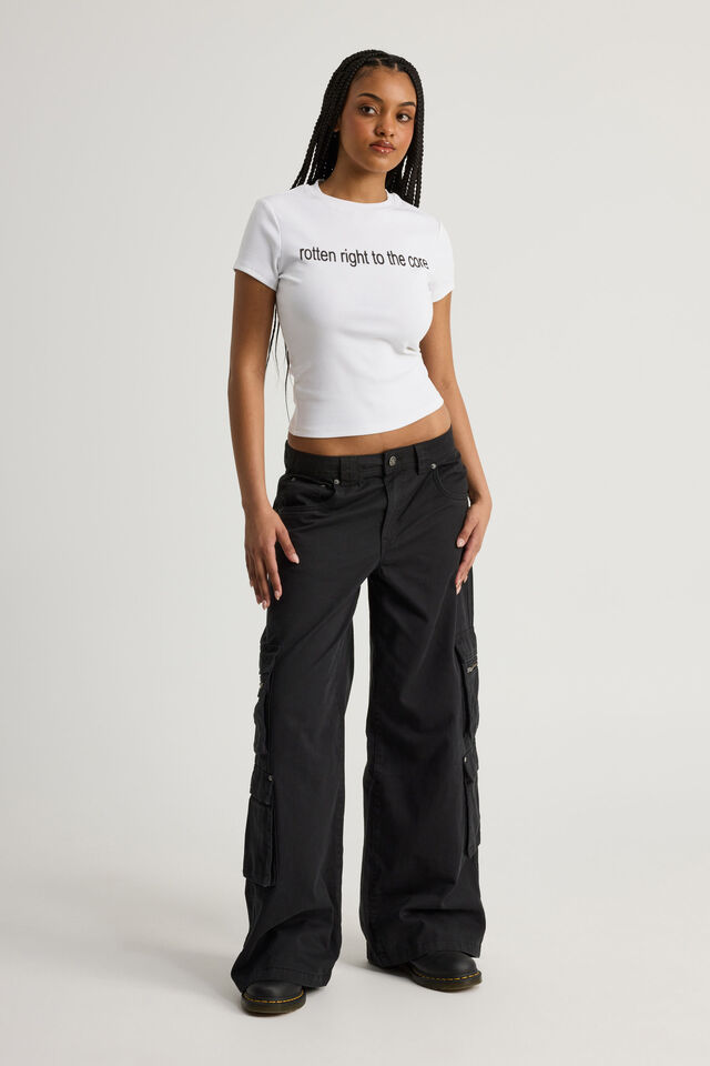 Mega Baggy Cargo, BLACK