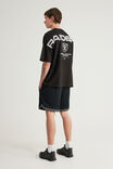 Nfl Basketball Short, LCN NFL BLACK WHITE / COLLEGIATE RAIDERS - example image 3