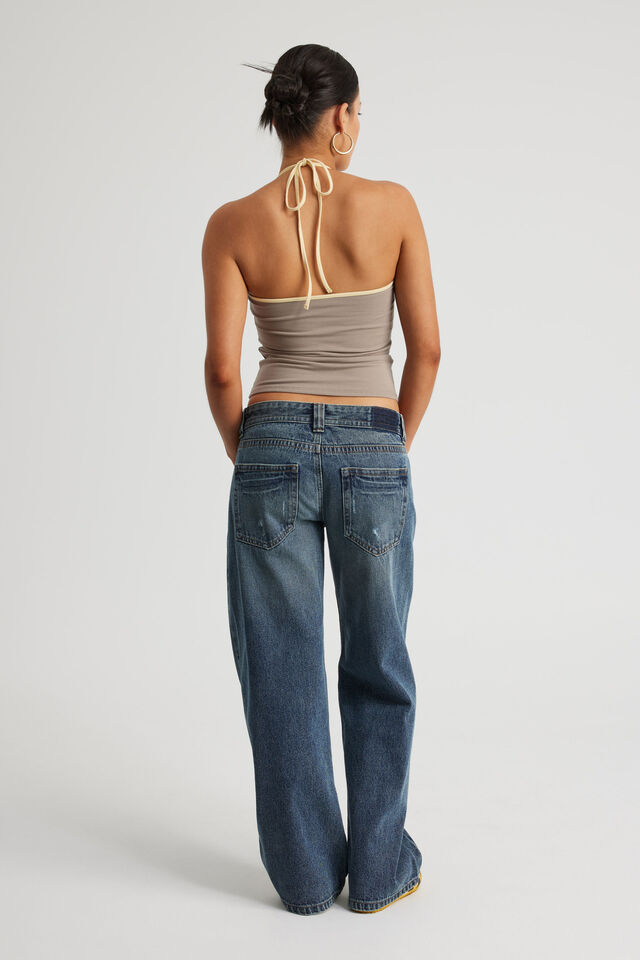 Luca Low Rise Jean, CLOUDY BLUE