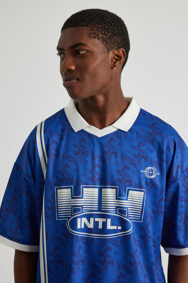 Half Half Jersey, HH CORPORATE BLUE/HALF HALF INT