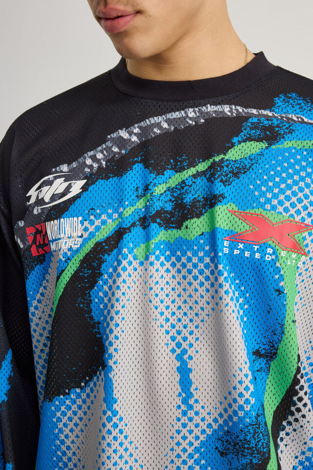 Notion Long Sleeve Jersey, NTN MULTI/NOTION SPEEDWAY