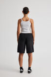 Billy Baggy Jort, WASHED BLACK - alternate image 3