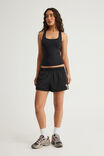 Micro Bball Short, BLACK_WHITE_MESH - alternate image 2