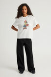 Music Merch Regular Tee, LCN BRA CLOUD/BILLIE CARTOON BABY - alternate image 2