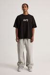 Heavyweight Box Fit Nfl Tshirt, LCN NFL BLACK/RAIDERS SIMPLE - alternate image 2