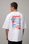 Heavy Weight Box Fit Graphic Tshirt, HH WHITE/BOWLING - alternate image 1