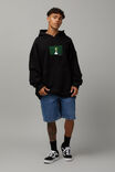 The Simpsons Baggy Hoodie, LCN SIM BLACK/HOMER HEDGE - alternate image 4