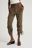 Gwen 3/4 Pants, BURNOUT OLIVE - alternate image 2