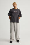 Heavy Weight Box Fit Nba Tshirt, LCN NBA SLATE/CHICAGO BULLS Y2K SUPERSCRIPT - alternate image 2