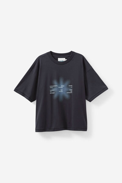 Open Gallery Box Fit Tshirt, OG ICED LAGOON/MOVES NEW EXPRESSIONS