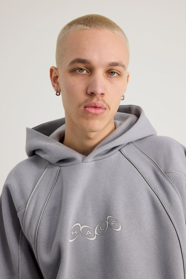 Half Half Hoodie, HH CONCRETE/PANEL