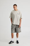 Half Half Heavyweight Box Fit Graphic Tshirt, HH FOG/EL PASO - alternate image 2