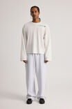 Open Gallery Cropped Long Sleeve Tshirt, OG CLOUD/ACUTE PINE - alternate image 2