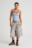 Tie Neck Halter Top, BLUE MIST/MUD - alternate image 2