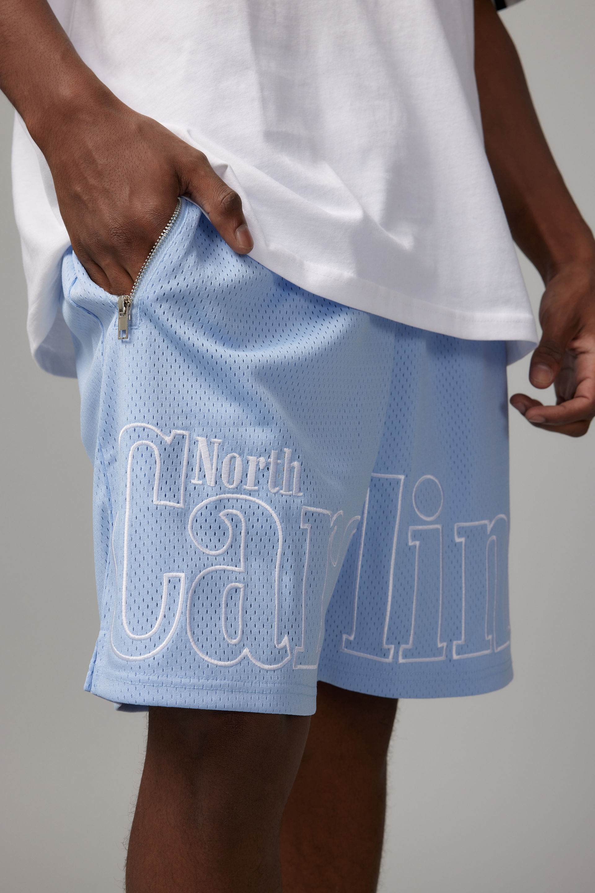 Carolina blue clearance basketball shorts