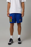 Keith Haring Basketball Short, LCN KEI ROYAL BLUE/KEITH HARING - alternate image 2