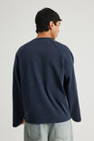 Open Gallery Raglan Long Sleeve Tshirt, OG WASHED NAVY BLAZER - alternate image 3
