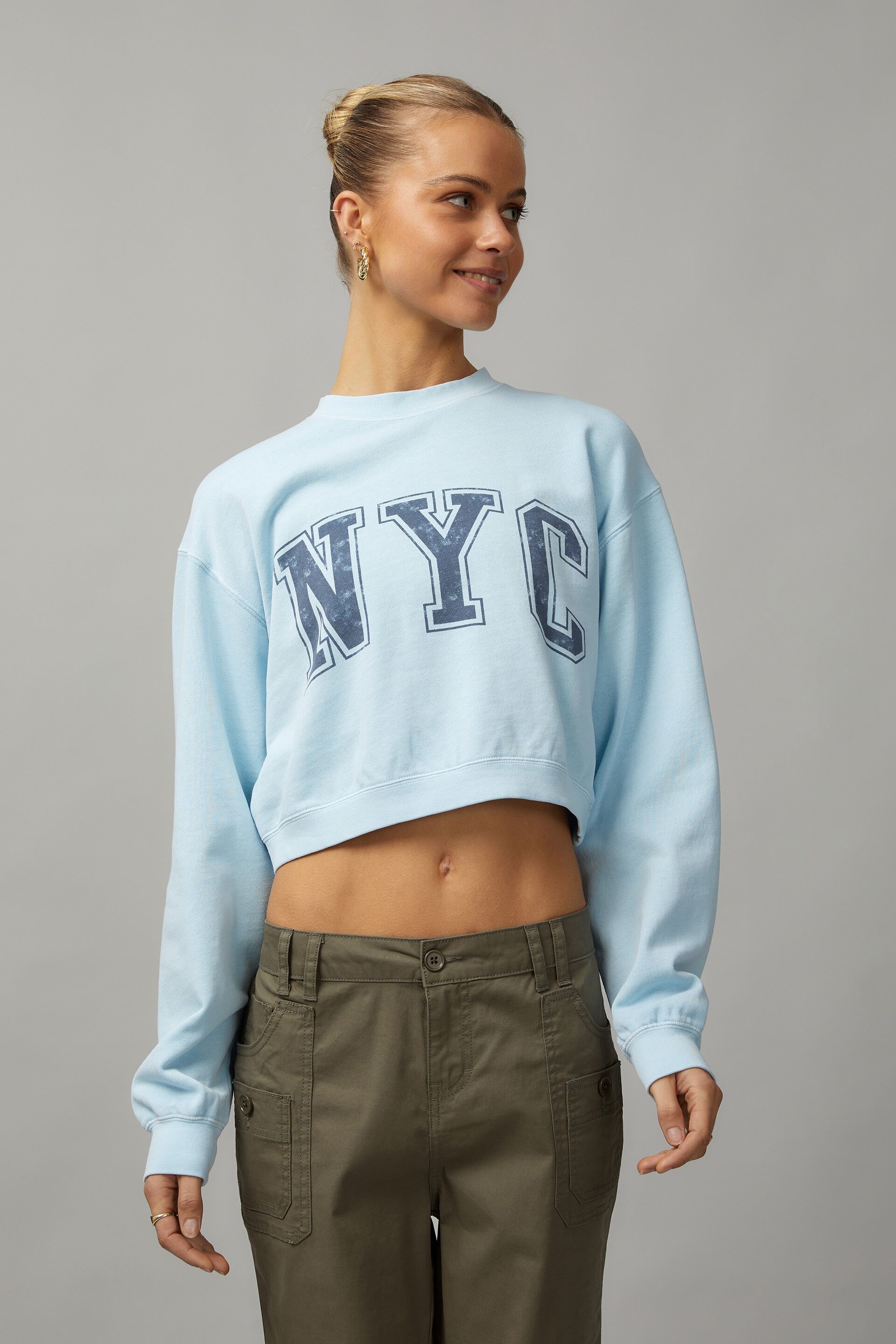 Factorie cropped hoodie on sale