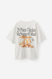 Mcdonalds Box Fit Tshirt, LCN MCD CLOUD/20 PIECE NUGGETS - example image 1
