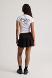 Florence Frill Skirt, BLACK - alternate image 3