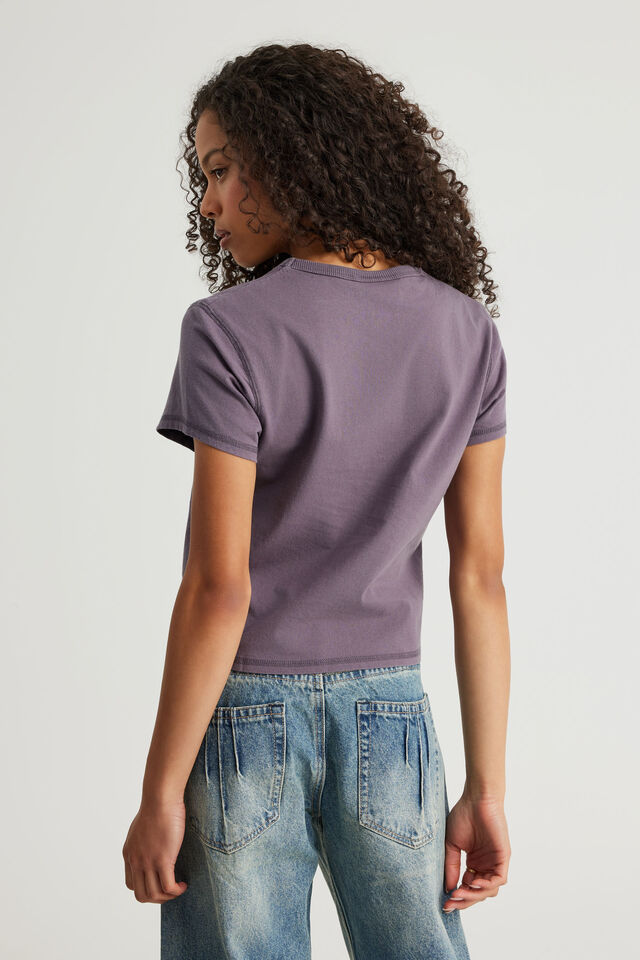 Authentics Short Sleeve Tee, WINTER PLUM