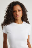 Authentics Fitted Tee, WHITE - alternate image 4