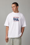 Box Fit Music Merch T Shirt, LCN MT WHITE/BIGGIE EDITORIAL - alternate image 4