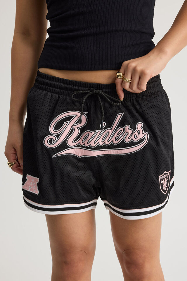 Lcn Nfl Field Short, NFL LCN RAIDERS_BLACK/PINK