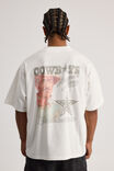 Dallas Cowboys Heavy Weight Box Fit Tshirt, LCN DAL CLOUD/COWBOYS VINTAGE - alternate image 3