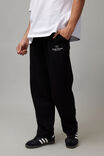 Straight Leg Trackpant, BLACK/UC - alternate image 2