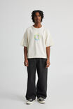 Boxy Cropped Music T Shirt, LCN WMG OFF WHITE/GRATEFUL DEAD - alternate image 3