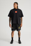 Mcdonalds Basketball Short, LCN MCD BLACK/MCDONALDS GOLDEN ARCHES - alternate image 2