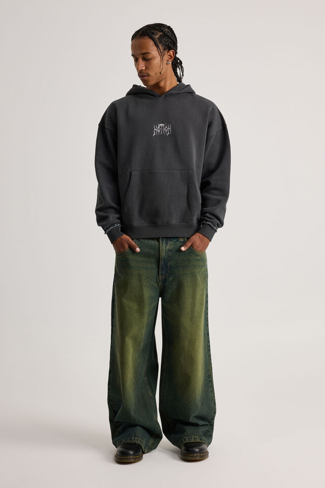 Notion Hoodie, NTN WASHED BLACK/CHROME