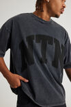 Notion Vintage Graphic Tshirt, NTN WASHED BLACK/COLLEGIATE - alternate image 4