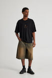 Box Fit Nba T Shirt, LCN NBA BLACK/BULLS NEW CURSIVE - alternate image 2