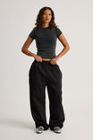 Baggy Trackpant, BLACK - alternate image 2