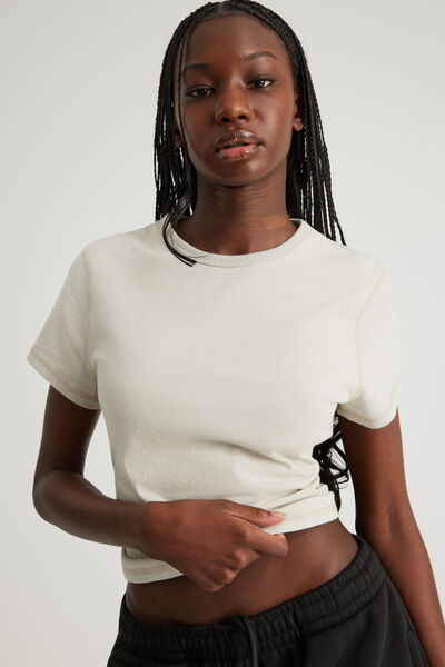 Authentics Short Sleeve Tee, PEBBLE