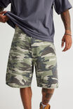 Notion Baggy Denim Short, TEXTURED CAMO - alternate image 4
