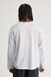 Open Gallery Long Sleeve Mesh Tshirt, OG WHITE/GALLERY PANEL - alternate image 3